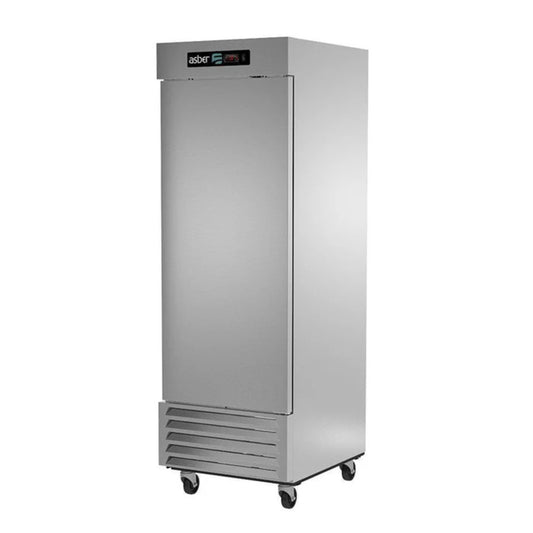 CONGELADOR VERTICAL 1 PUERTA, 23 PIES³, ACERO INOXIDABLE MODELO ARF-23-H HC