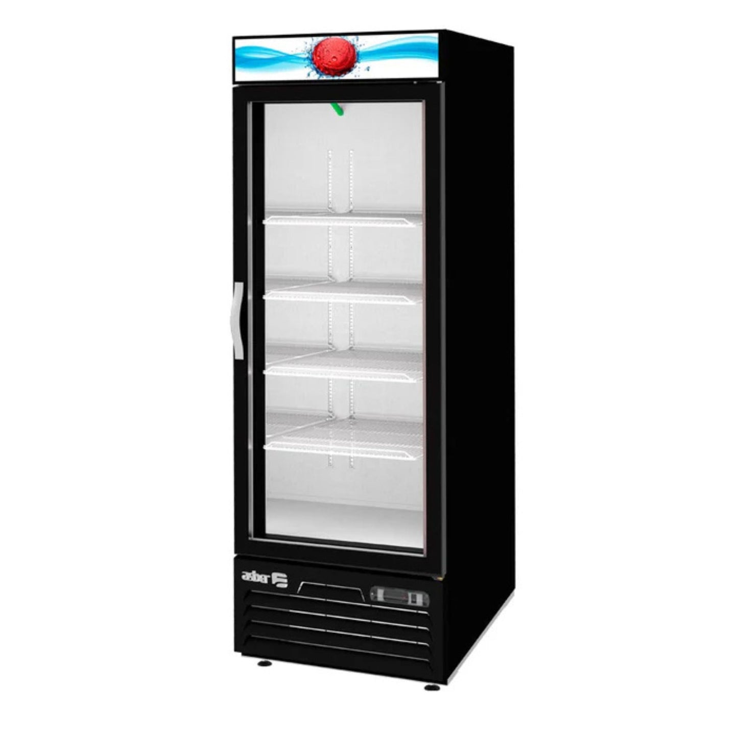 REFRIGERADOR VERTICAL 1 PUERTA SÓLIDA, 4 PARRILLAS, 23 FT³ MODELO ARMD-23 HC