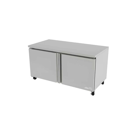 MESA PARA CONSERVACIÓN DE ALIMENTOS PREMIUM, 60 PIES³, 2 PUERTAS, ACERO INOXIDABLE MODELO AUTF-60 P HC