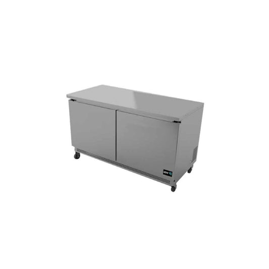MESA REFRIGERADA 2 PUERTAS, 2 PARRILLAS, 16.8 FT³ MODELO AUTR-60 HC