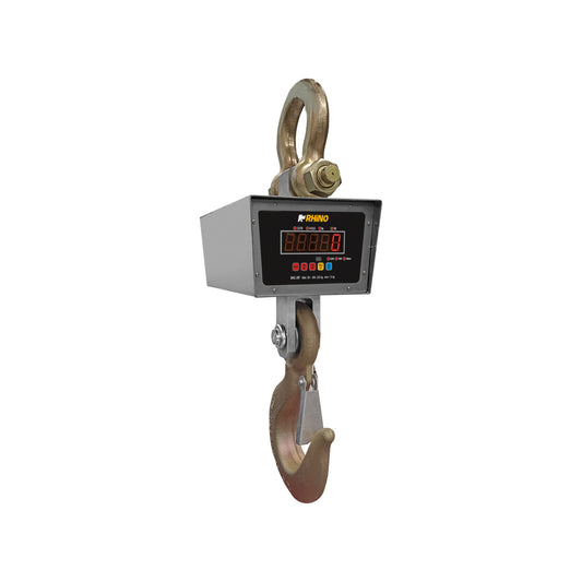 BÁSCULA COLGANTE 20T / 10KG, BACKLIGHT, CONSTRUCCIÓN ACERO, INCLUYE CONTROL REMOTO, FUNCIÓN HOLD MODELO BAC-20T