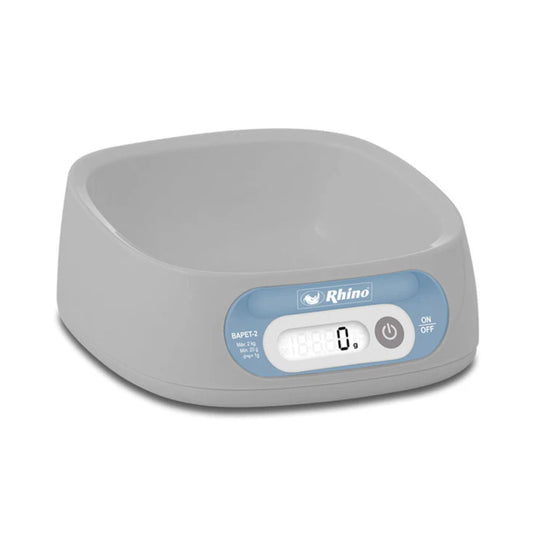 BÁSCULA CORPORAL Y DE HOGAR 2KG / 1G, RESISTENTE AL AGUA 600ML, PESA EN KG, G Y LB, TAZÓN PLÁSTICO ABS 16 X 16CM MODELO BAPET-2