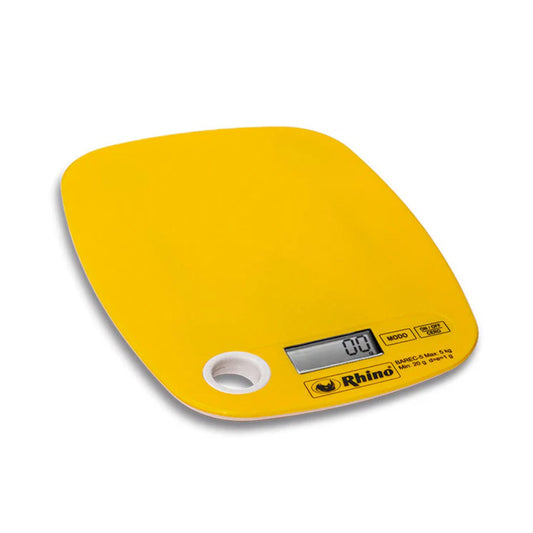 BÁSCULA PARA COCINA 5KG / 1G, CÁLCULO DE VOLUMEN, PESA EN G, LB Y OZ, DISEÑO COMPACTO 15.5 X 20.5CM MODELO BAREC-5