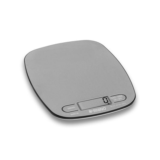 BÁSCULA PARA COCINA 5KG / 1G, CÁLCULO DE VOLUMEN, PESA EN G, LB Y OZ, PLATO DE ACERO INOXIDABLE 20.5 X 15.5CM MODELO BAREC-5A