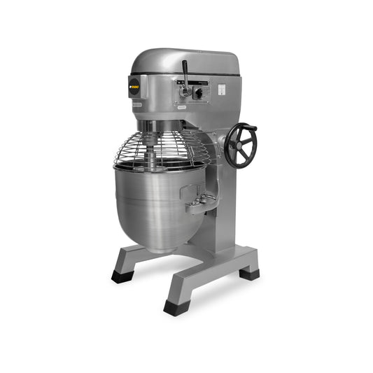 BATIDORA PLANETARIA 60L, 2,000W, 3 VELOCIDADES, INCLUYE PALETA, GLOBO Y GANCHO, TAZÓN ACERO INOXIDABLE CON REJA PROTECTORA MODELO BATI-60