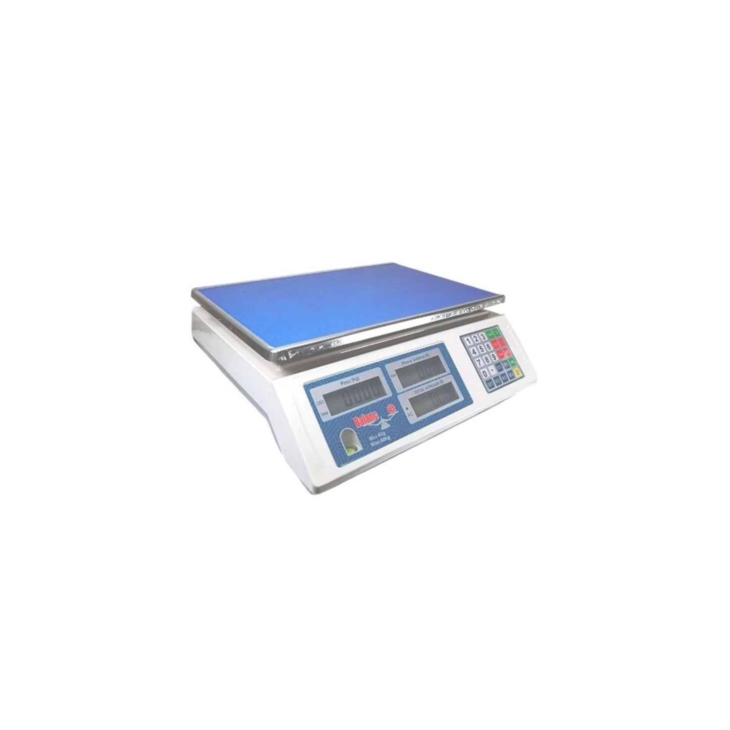 BÁSCULA MARCA BALANCE PESO-PRECIO 40KG/2G. LCD, CABLE