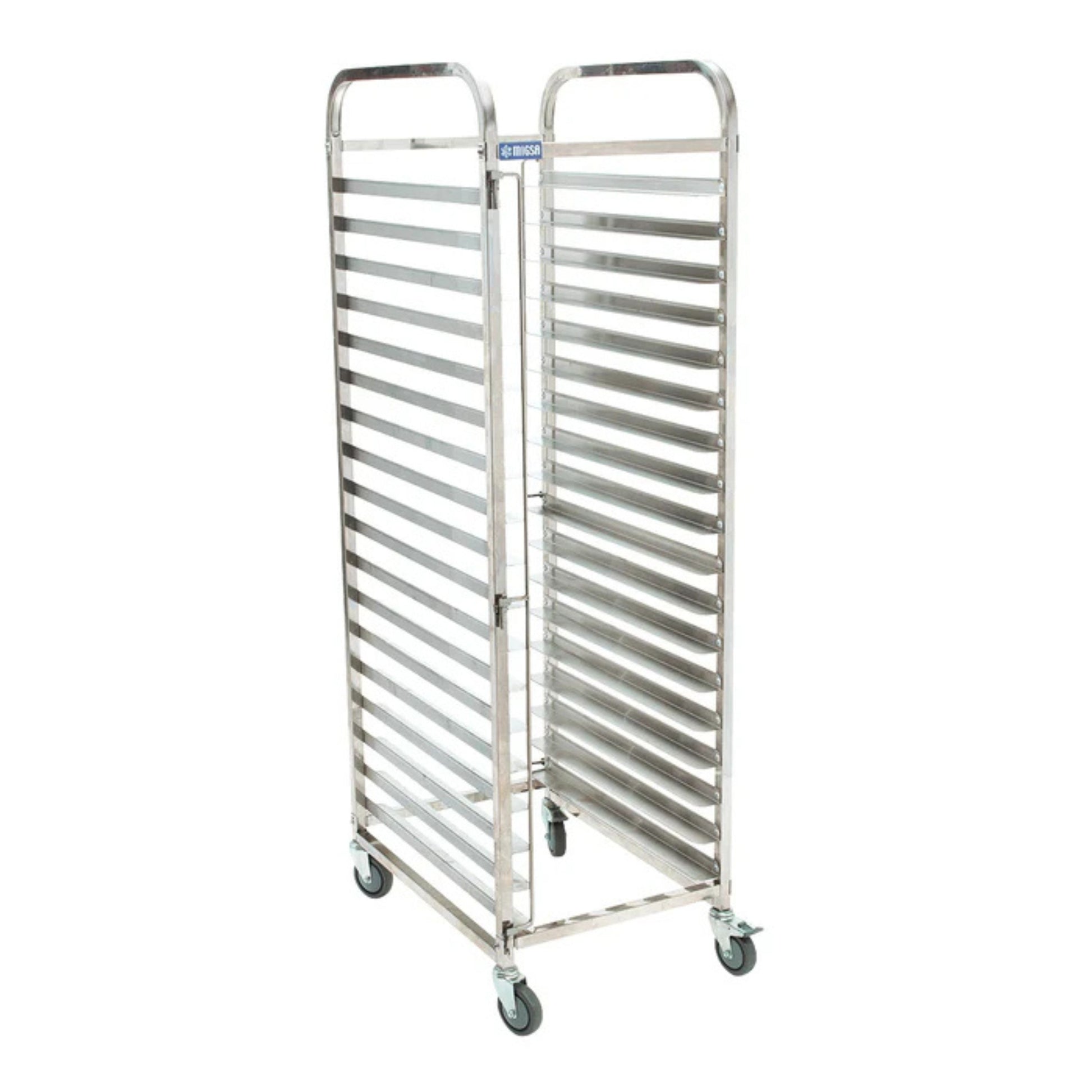 CARRO PORTA CHAROLAS SENCILLO (ESPIGUERO)