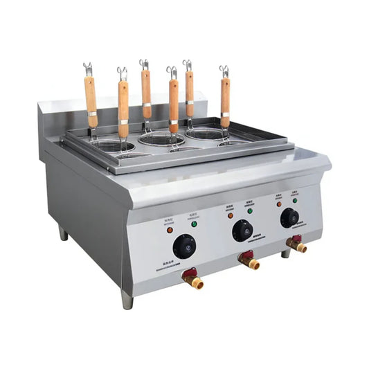 COCEDOR DE PASTAS DE 6 CANASTILLAS