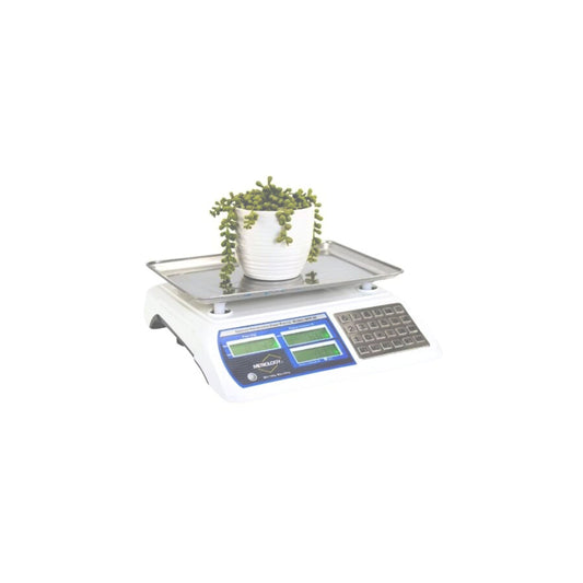 BASCULA COMERCIAL PESO PRECIO TOTAL 40KG/10GR SIN PUERTO SERIAL