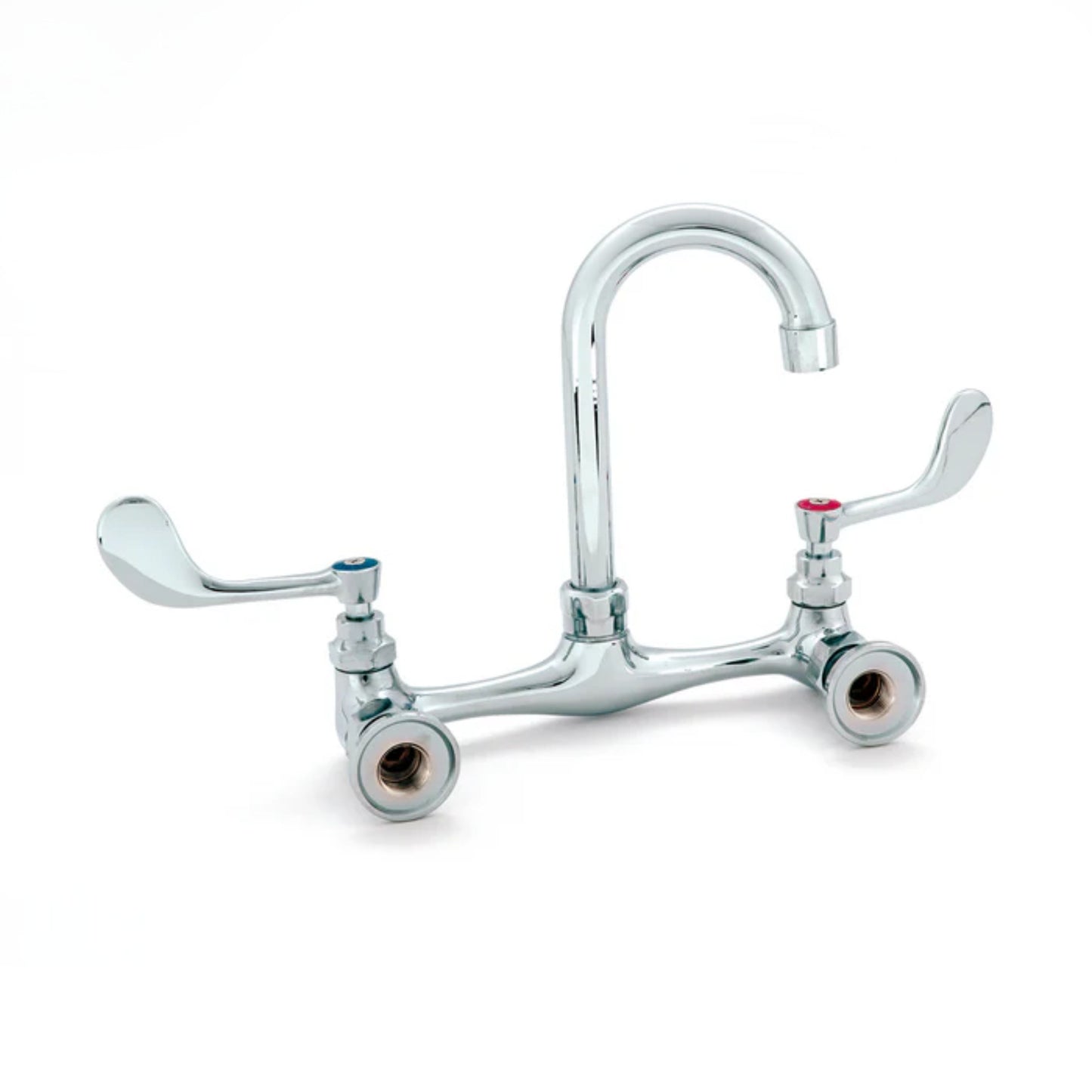 LLAVE MEZCLADORA DE 8” DE PARED CON ALETAS LARGAS ¼ DE VUELTA