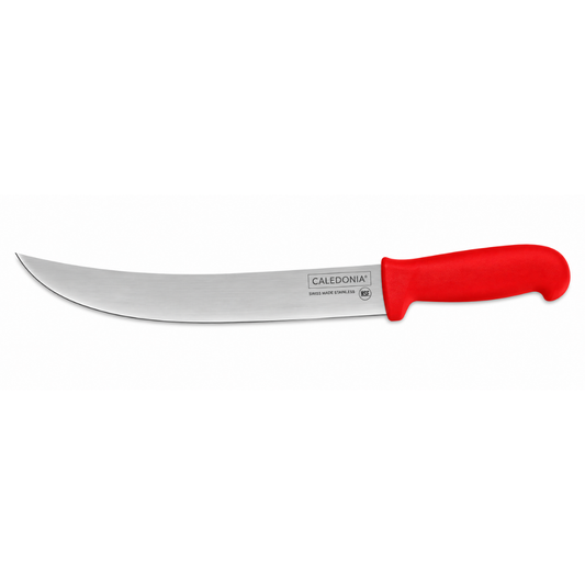 CUCHILLO DESLONJADOR 6”, FILO PROFESIONAL, MANGO ERGONÓMICO, COLOR ROJO MODELO CADES-6R