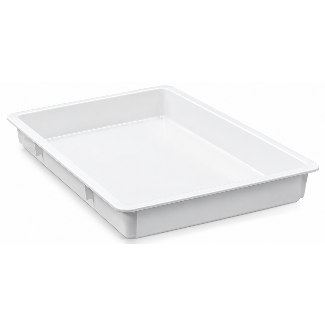 CAJA DE POLIPROPILENO PARA MASA DE PIZZA, 18" X 26 " X 6" MODELO CAMAPI-18
