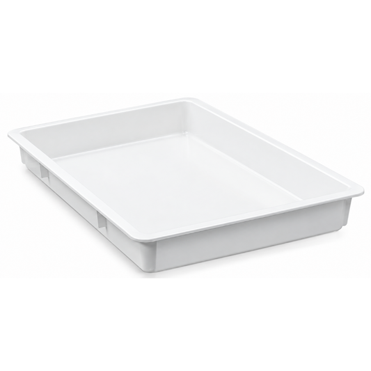 CAJA DE POLIPROPILENO PARA MASA DE PIZZA, 18" X 26 " X 6" MODELO CAMAPI-18