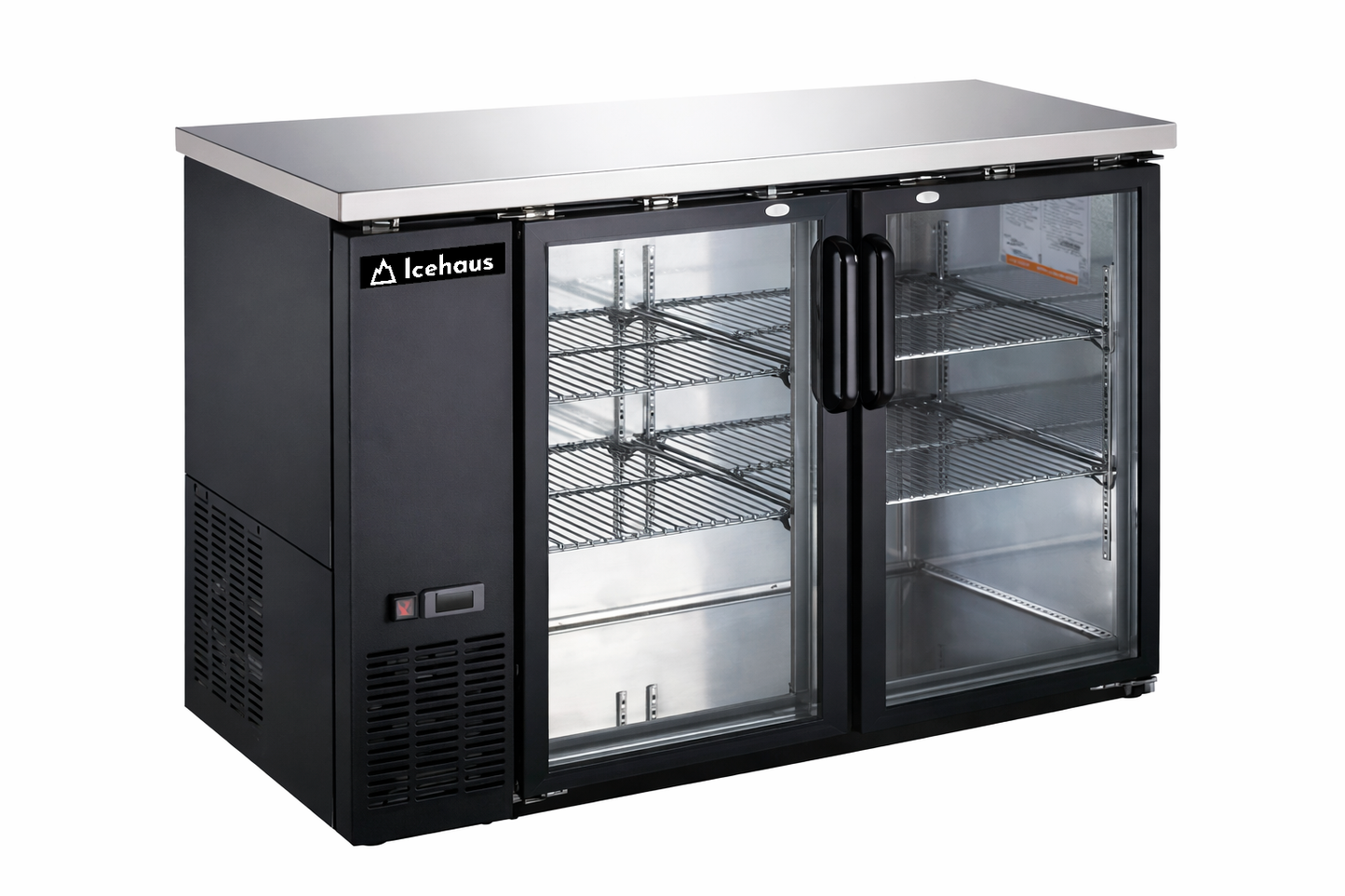 REFRIGERADOR CONTRA BARRA 2 PUERTAS MODELO CBR-2PC-SS-02