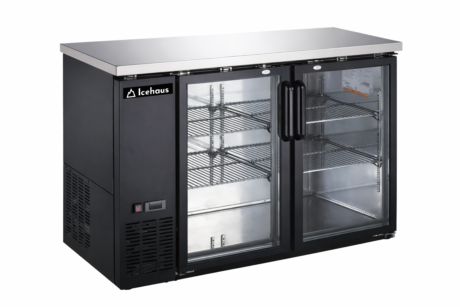 REFRIGERADOR CONTRA BARRA 2 PUERTAS MODELO CBR-2PC-SS-02