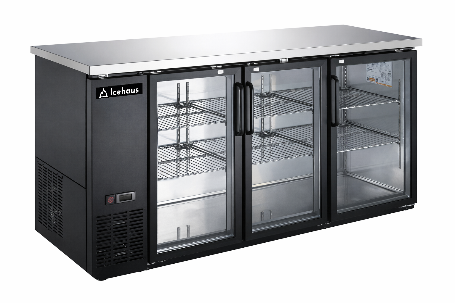 REFRIGERADOR CONTRA BARRA 3 PUERTAS MODELO CBR-3PC-SS-01