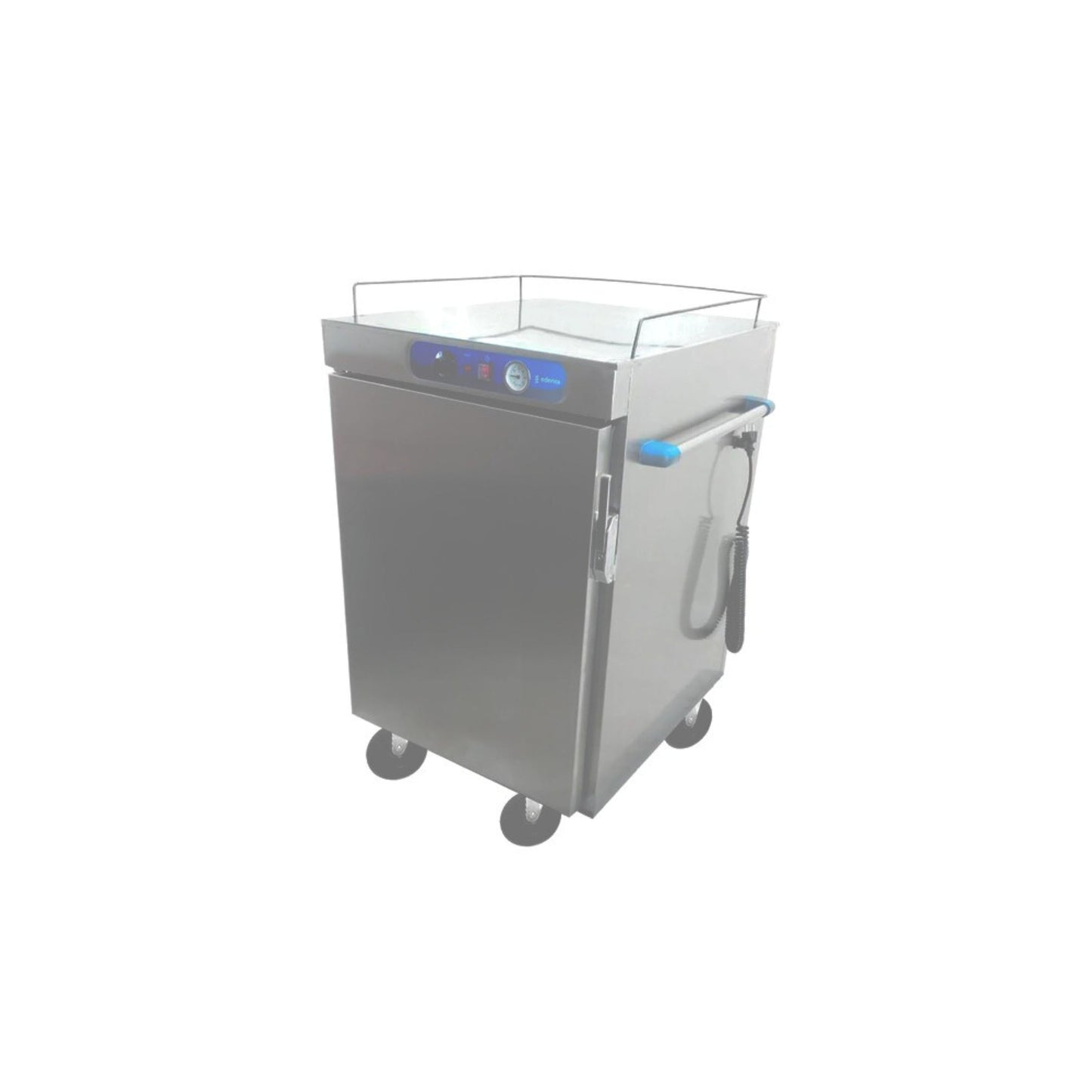 CARRO CALIENTE BANQUETERO 1 PUERTA, 10 GUÍAS 2/1, 220 V 50/60HZ MODELO CCB-10