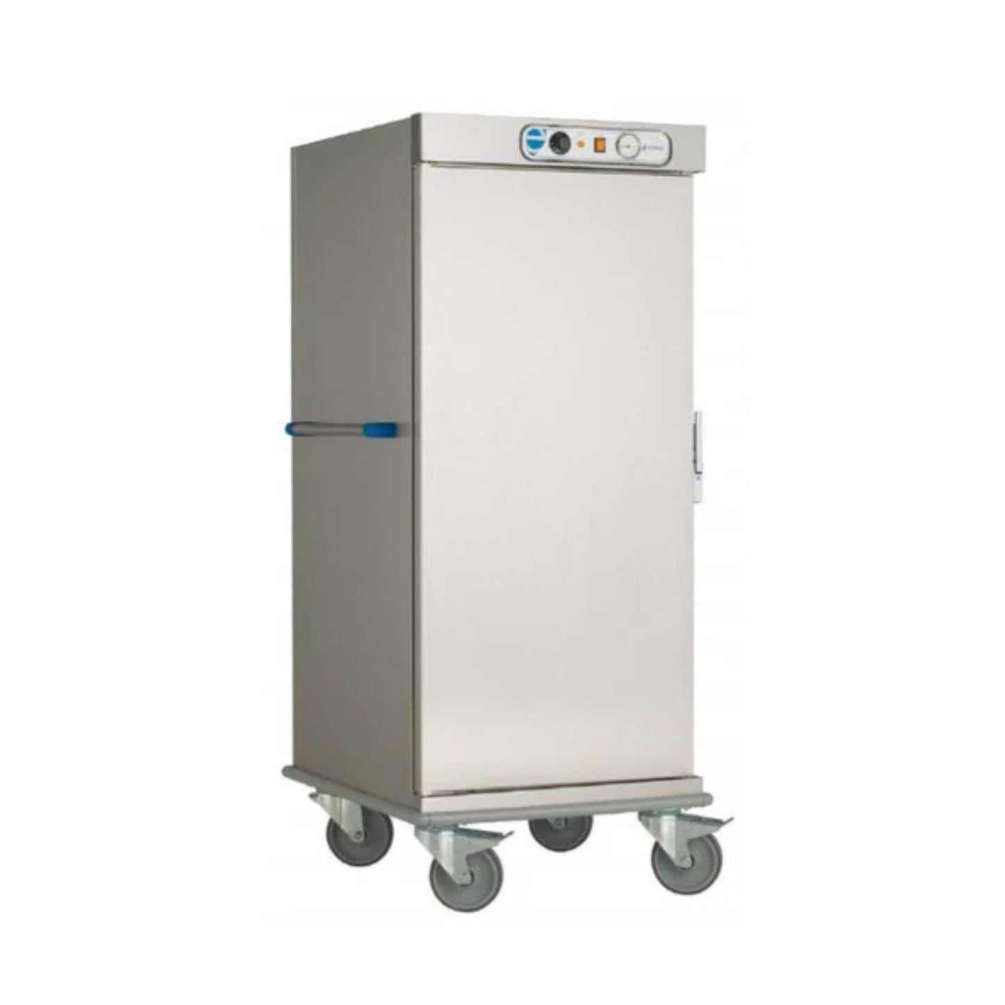 CARRO CALIENTE BANQUETERO 2 PUERTAS, 20 GUÍAS 2/1, 220 V 50/60HZ MODELO CCB-20