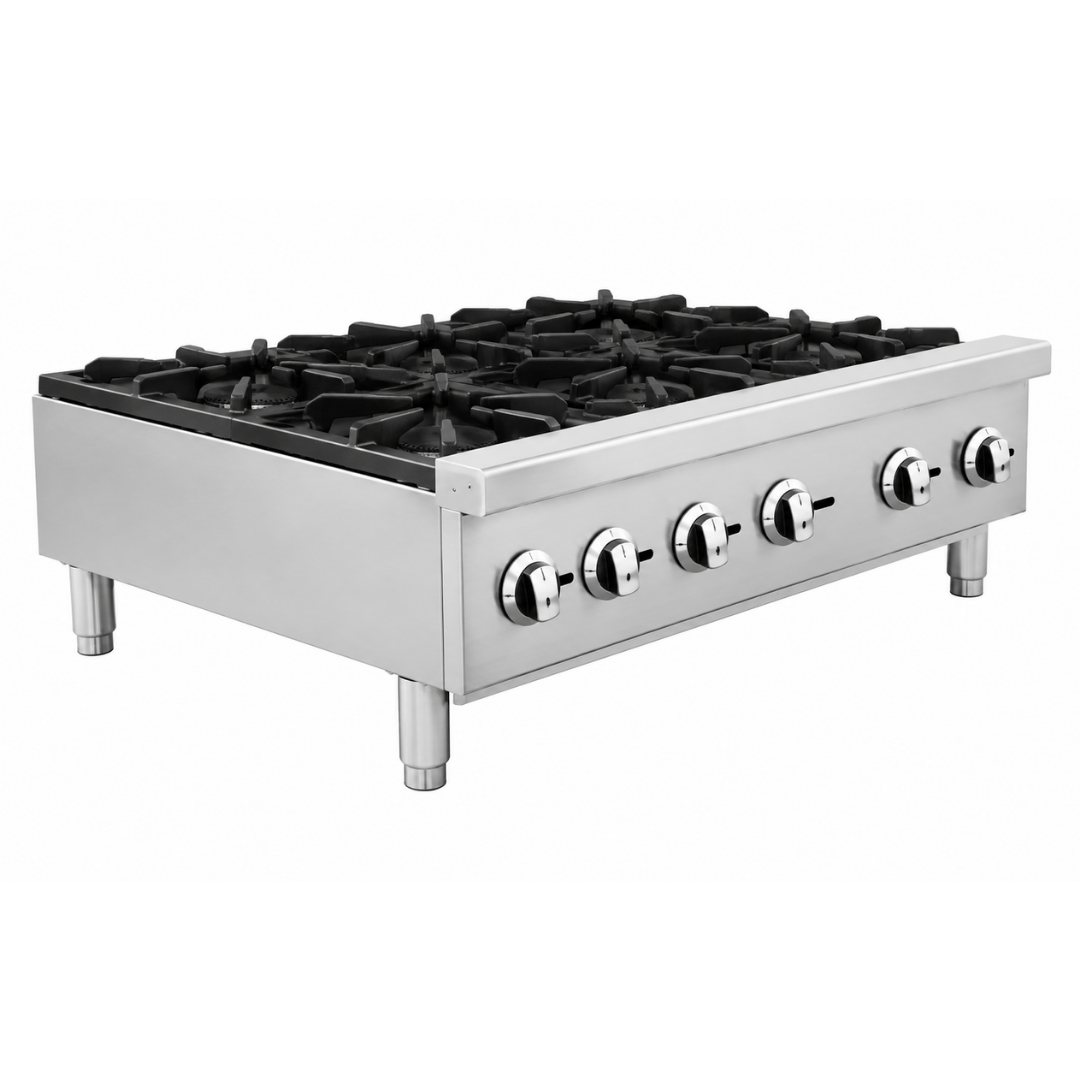 PARRILLA 6 QUEMADORES CG-60-GPPA-600-V