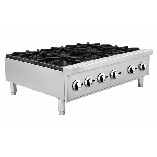 PARRILLA 6 QUEMADORES CG-60-GPPA-600-V