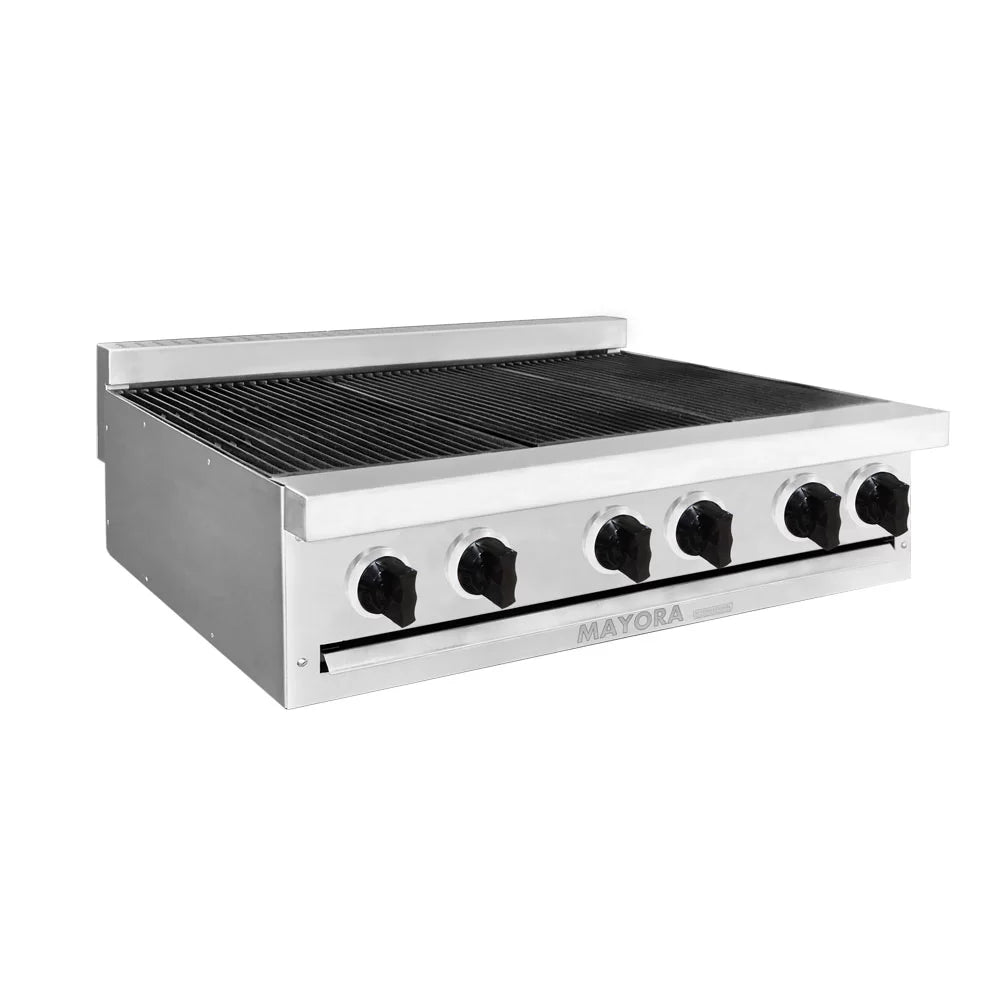 ESTUFA MODULAR CON 3 ESPACIOS DE ASADOR EN ACERO INOXIDABLE MODELO CG30081