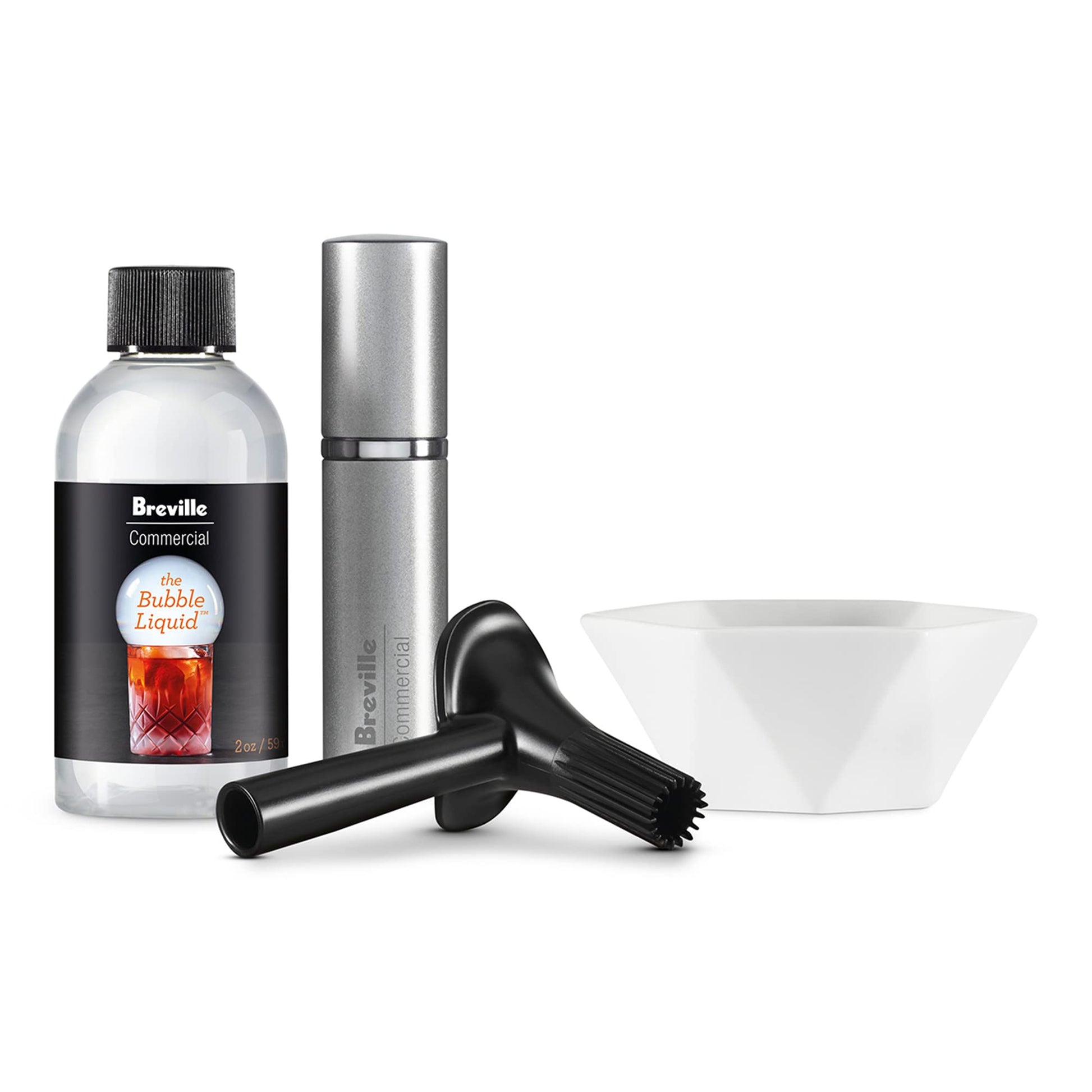 KIT DE BURBUJAS DE HUMO PARA DECORACIÓN DE CÓCTELES CON AROMA Y SABOR MODELO CSM001BLK0NNA1