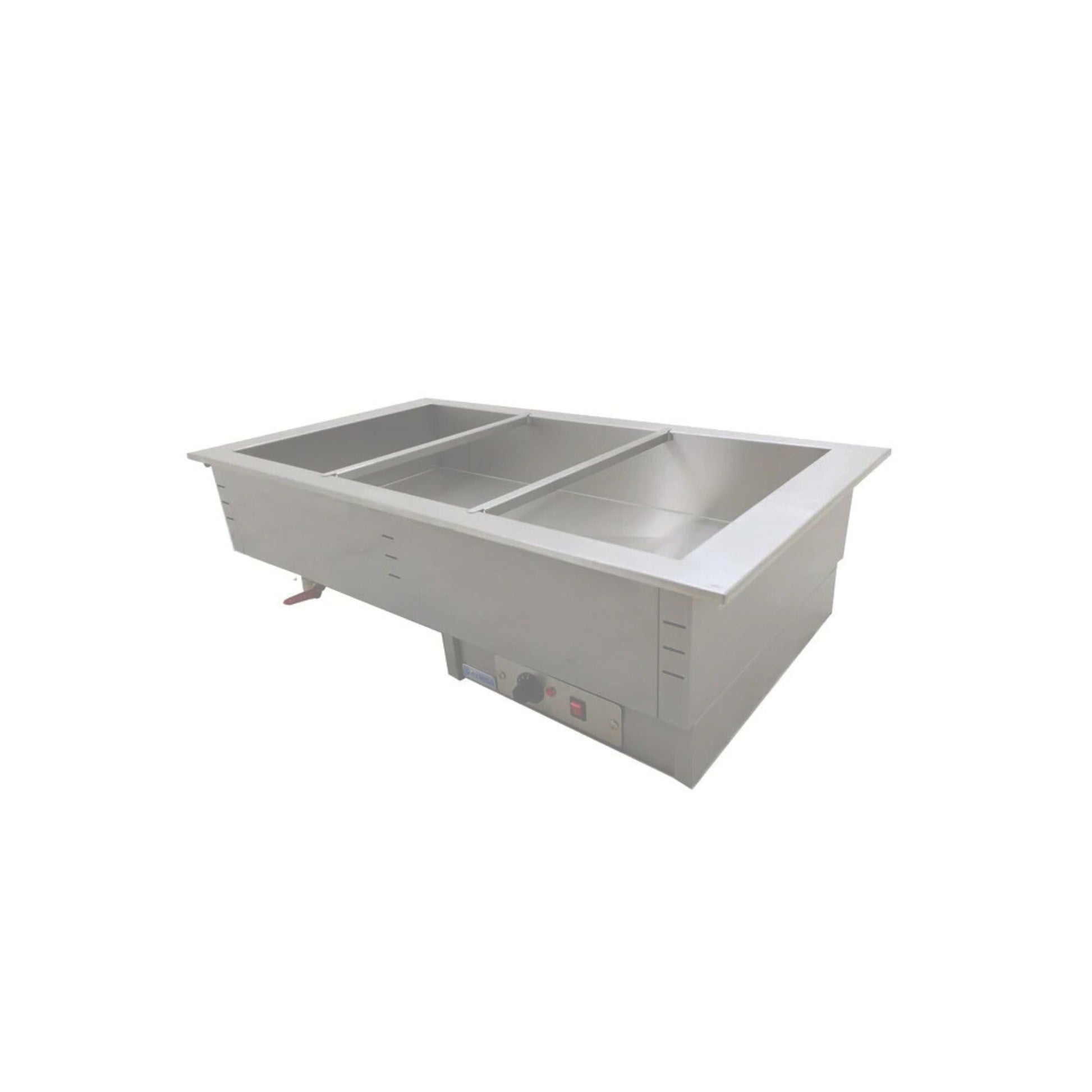 BAÑO MARÍA 3 INSERTOS GN 1/1, 220 V 50/60HZ MODELO DBM-311-S-W