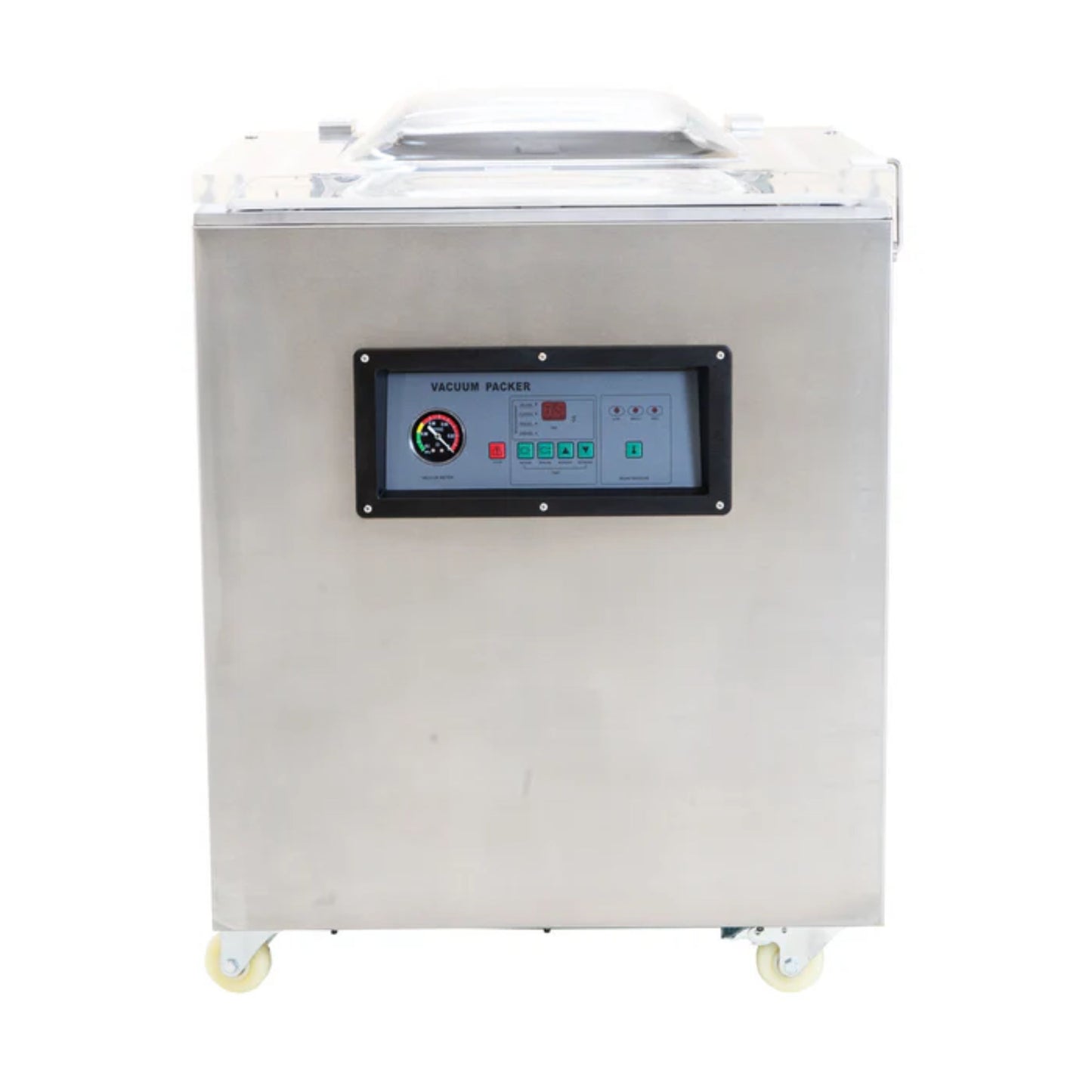 EMPACADORA AL VACÍO DE PISO CON TOMA PARA INYECCION DE GAS