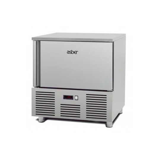ABATIDOR 5 GUÍAS, 23 KG/CICLO REFRIGERACIÓN, 13 KG/CICLO CONGELACIÓN MODELO EBC-05