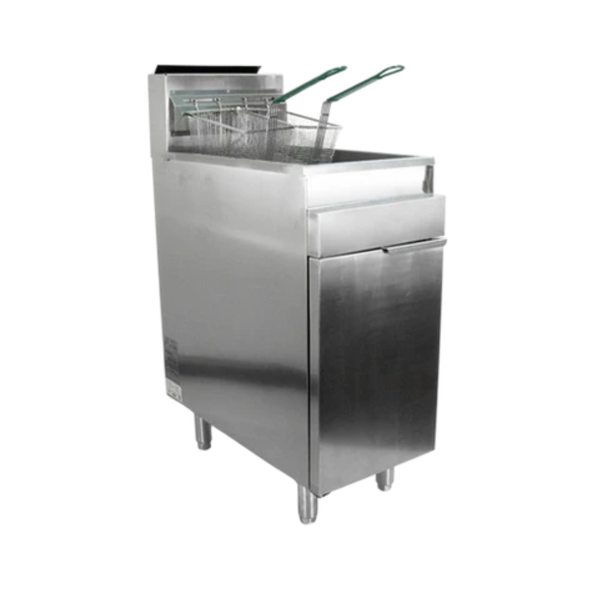 FREIDORA MARCA FLAMBE AI 3 QUEMADORES 35,000 BTU POR QUEMADOR, 20 LTS, 2 CANA