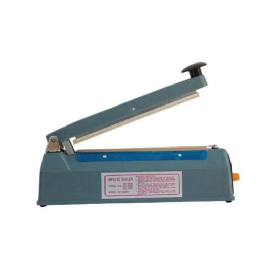 MÁQUINA SELLADORA BOLSAS PLÁSTICO BONNE 10 CM ALUMINIO PINTADO