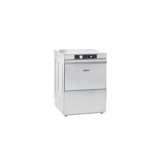 LAVAVASOS DE APERTURA FRONTAL 40 CESTAS/HORA, 220-240 V 60HZ MODELO GE-510 DD F SA