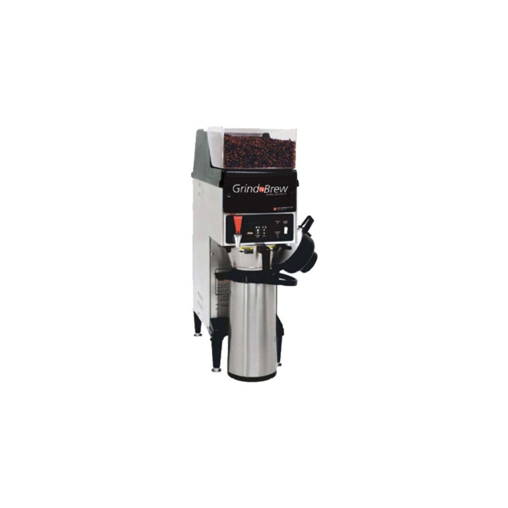 CAFETERA PERCOLADORA PARA UN TERMO CON MOLINO INTEGRADO DE CAFÉ