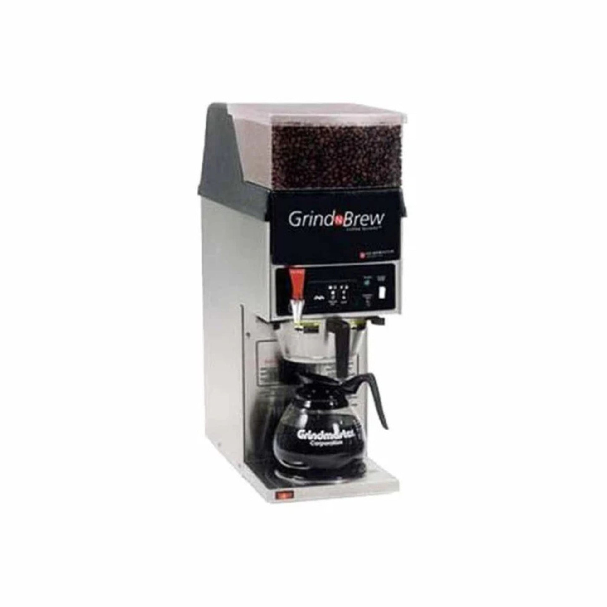 CAFETERA PERCOLADORA PARA UNA JARRA CON MOLINO INTEGRADO DE CAFÉ