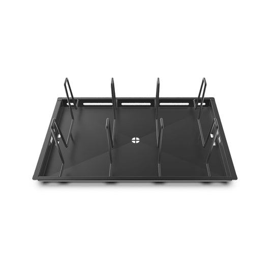 PARRILLA DE ACERO INOXIDABLE ANTIADHERENTE PARA 8 POLLOS CON SISTEMA RECOGEGRASAS GRP825
