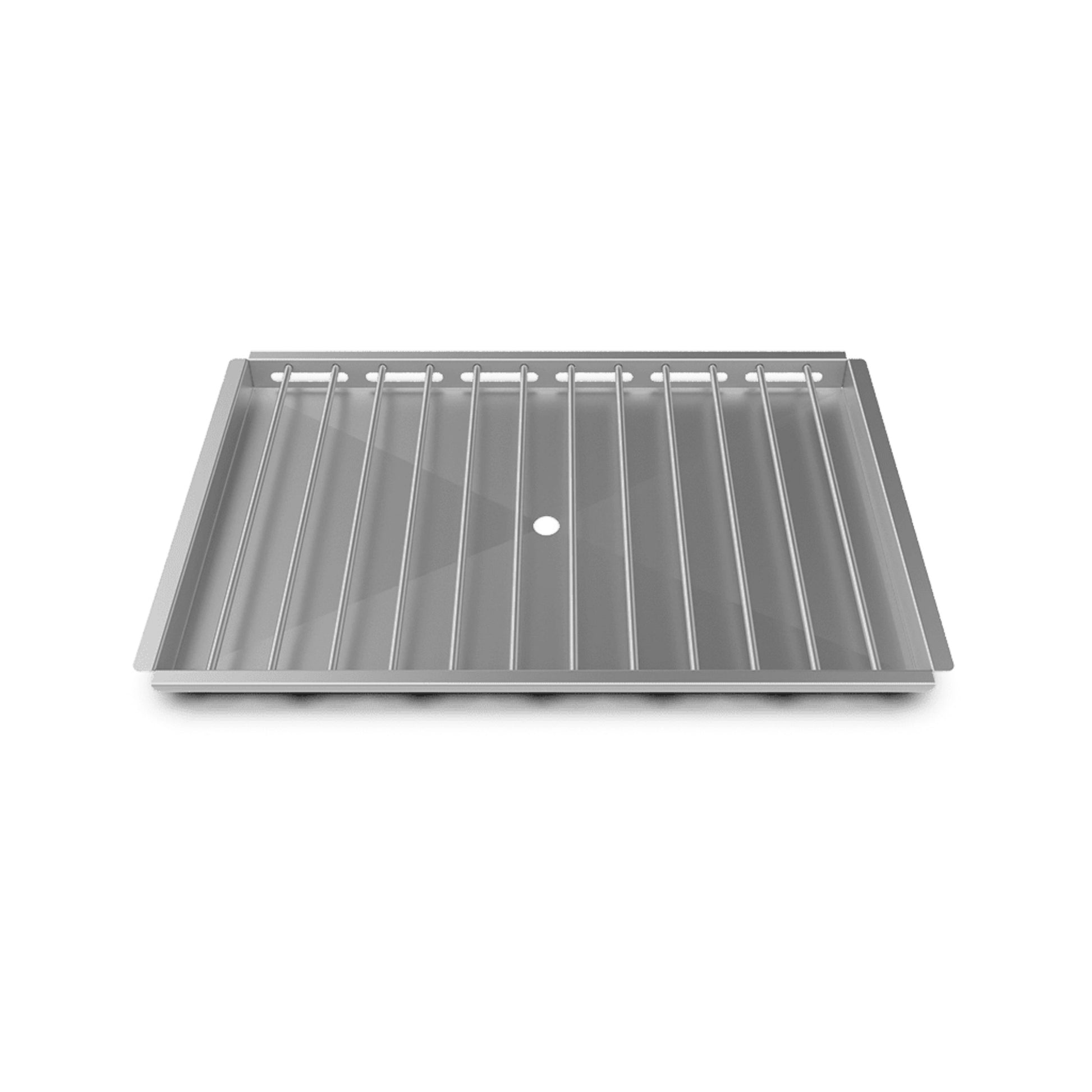 BANDEJA DE ACERO CON SISTEMA RECOGEGRASAS Y DESCARGA CENTRAL GRP840