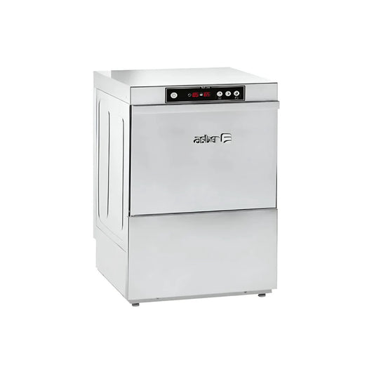 LAVAVASOS DE APERTURA FRONTAL 40 CESTAS/HORA, 220-240 V 60HZ MODELO GT-510 B W DD F SA