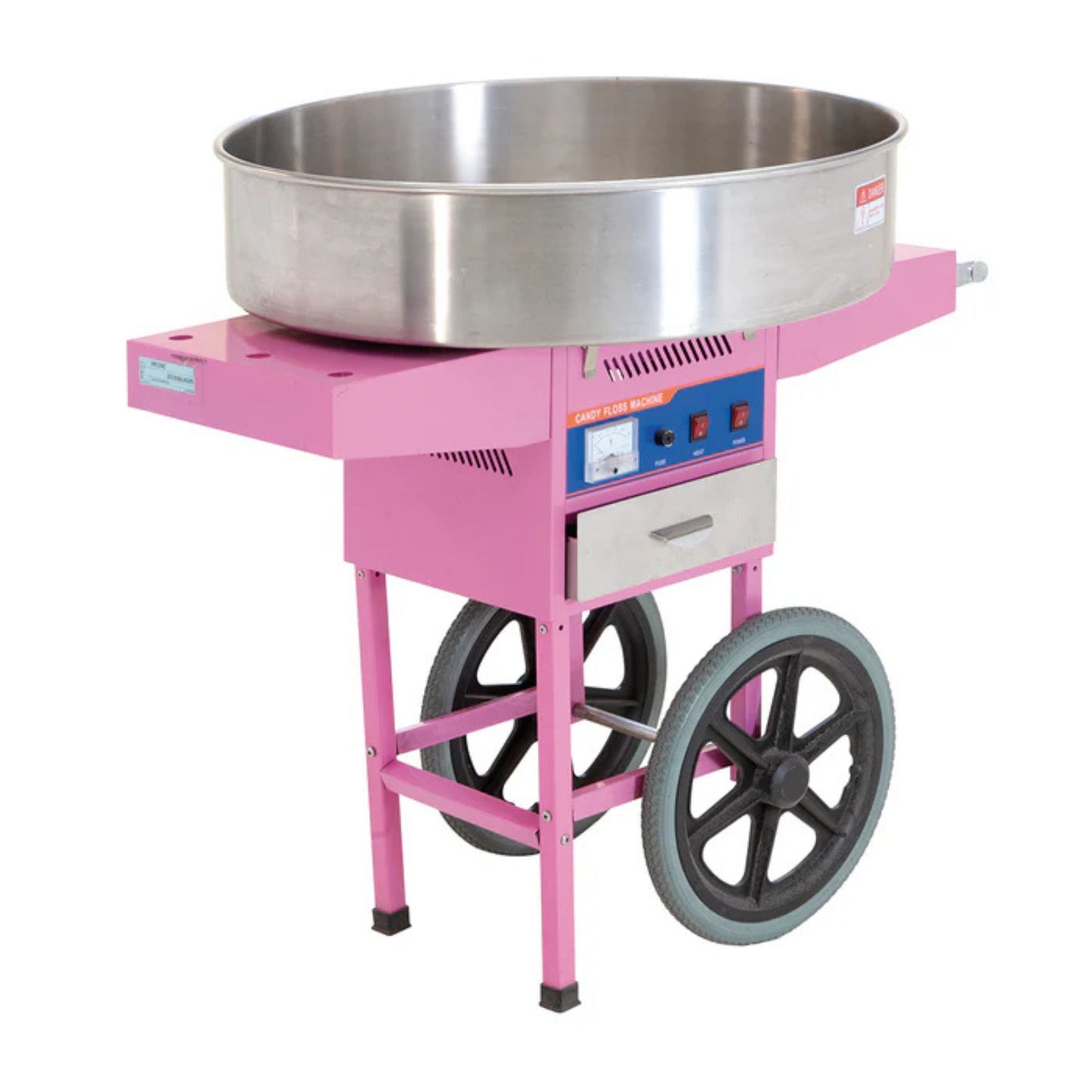 FABRICADORA DE ALGODONES DE AZÚCAR CON CARRITO