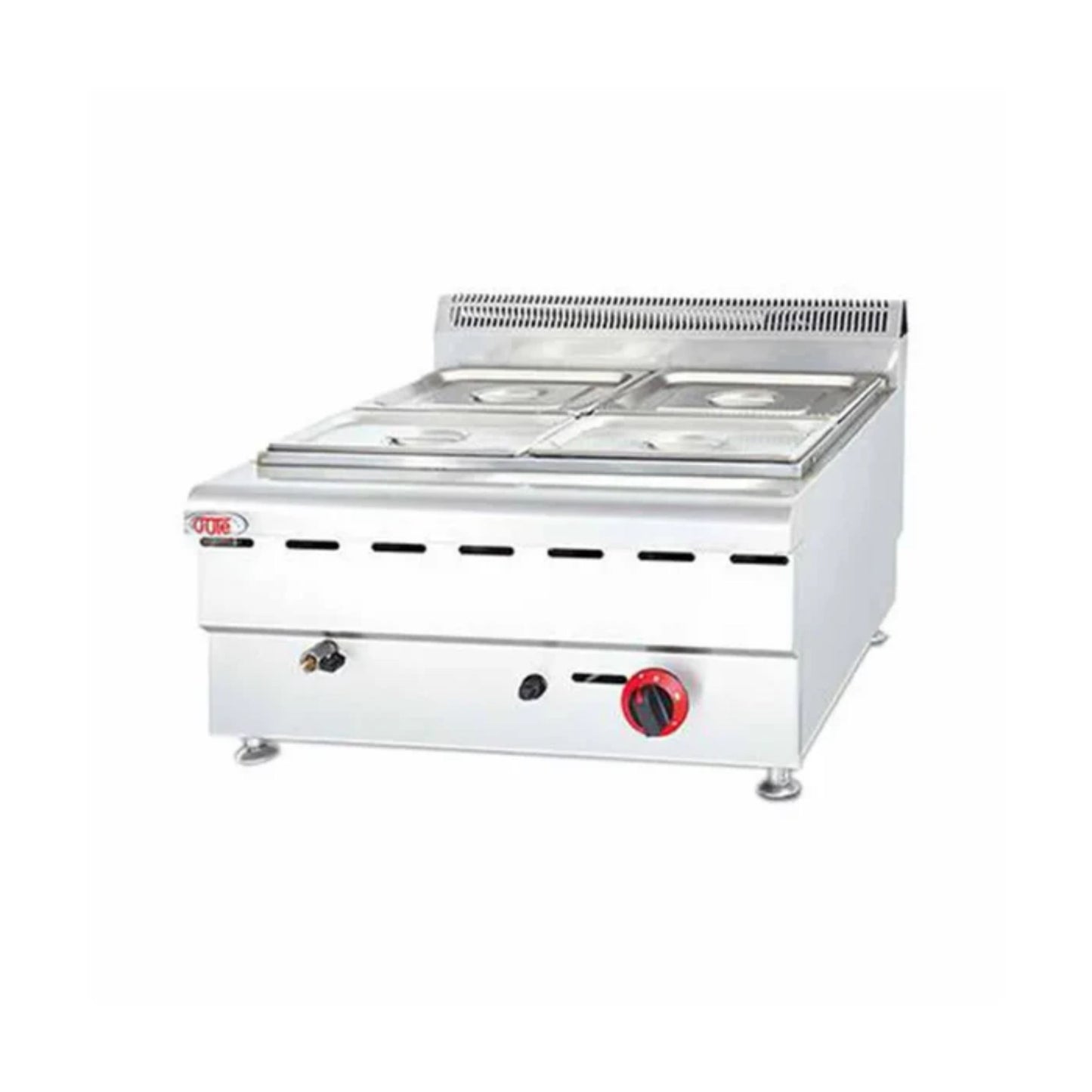 BAÑO MARÍA MODULAR DE 4 TINAS A GAS