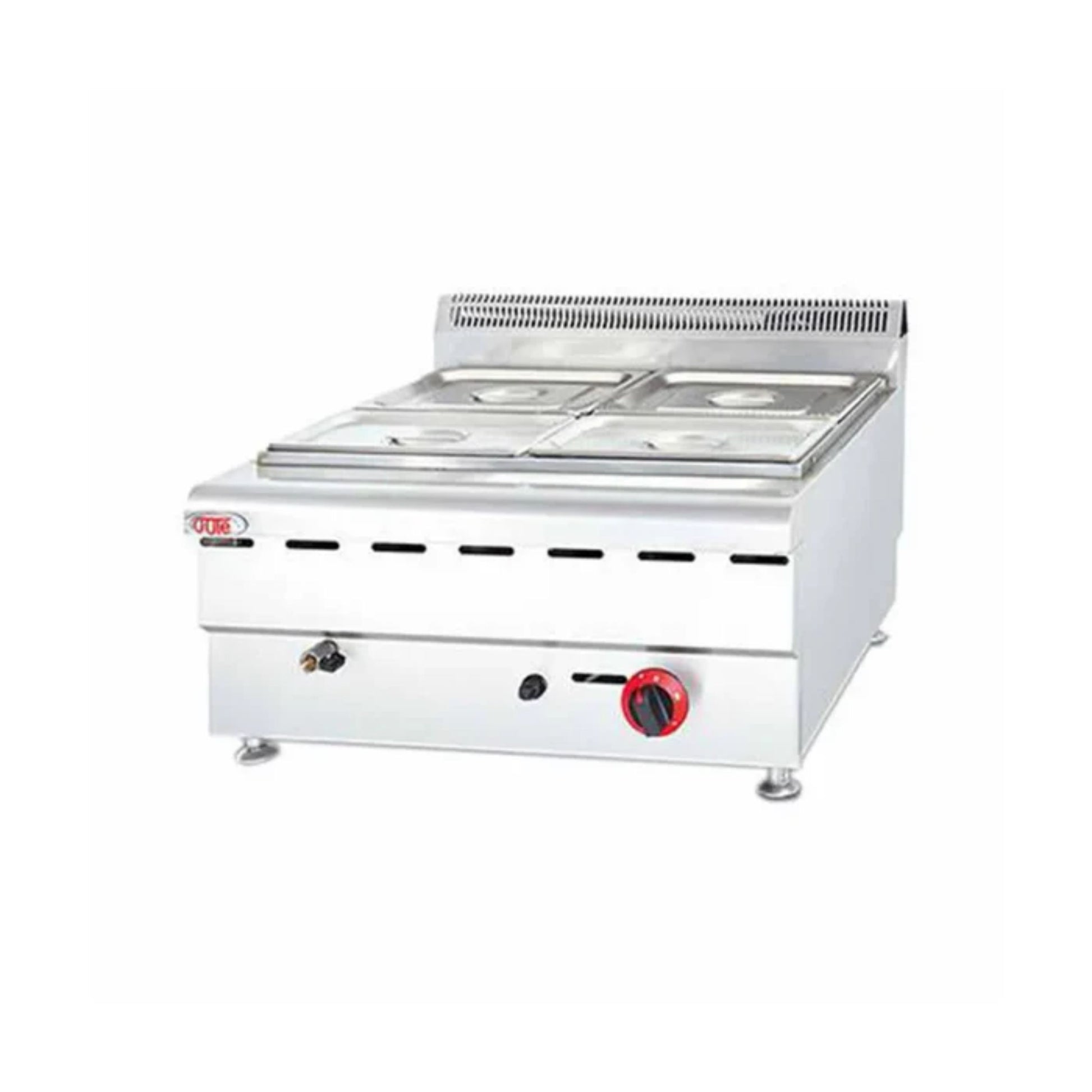 BAÑO MARÍA MODULAR DE 4 TINAS A GAS