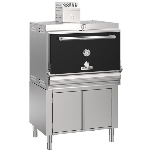 HORNO MIBRASA COMPACT 110 CON ARMARIO BAJO VERTICAL MODELO HMBAB110-V