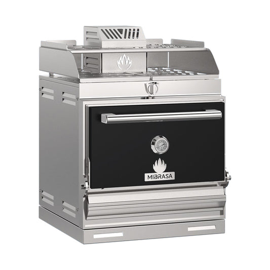 HORNO MIBRASA COMPACT 75 CON SOPORTE PARA BANDEJAS SPACE MODELO HMBSB75-S