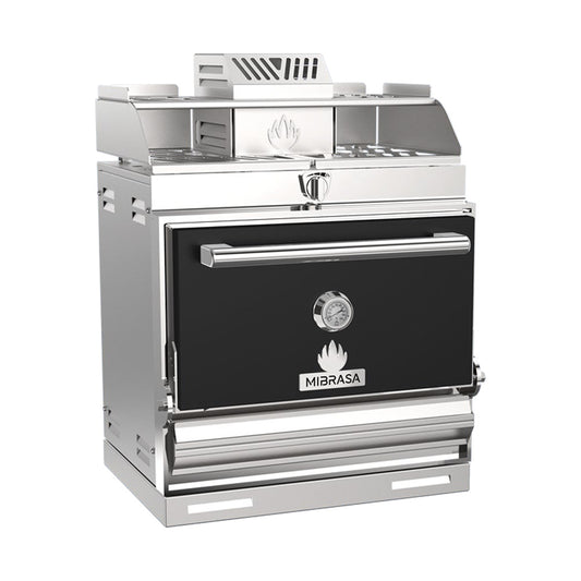 HORNO MIBRASA COMPACT MINIPLUS CON SOPORTE PARA BANDEJAS SPACE MODELO HMBSBMINIPLUS-S