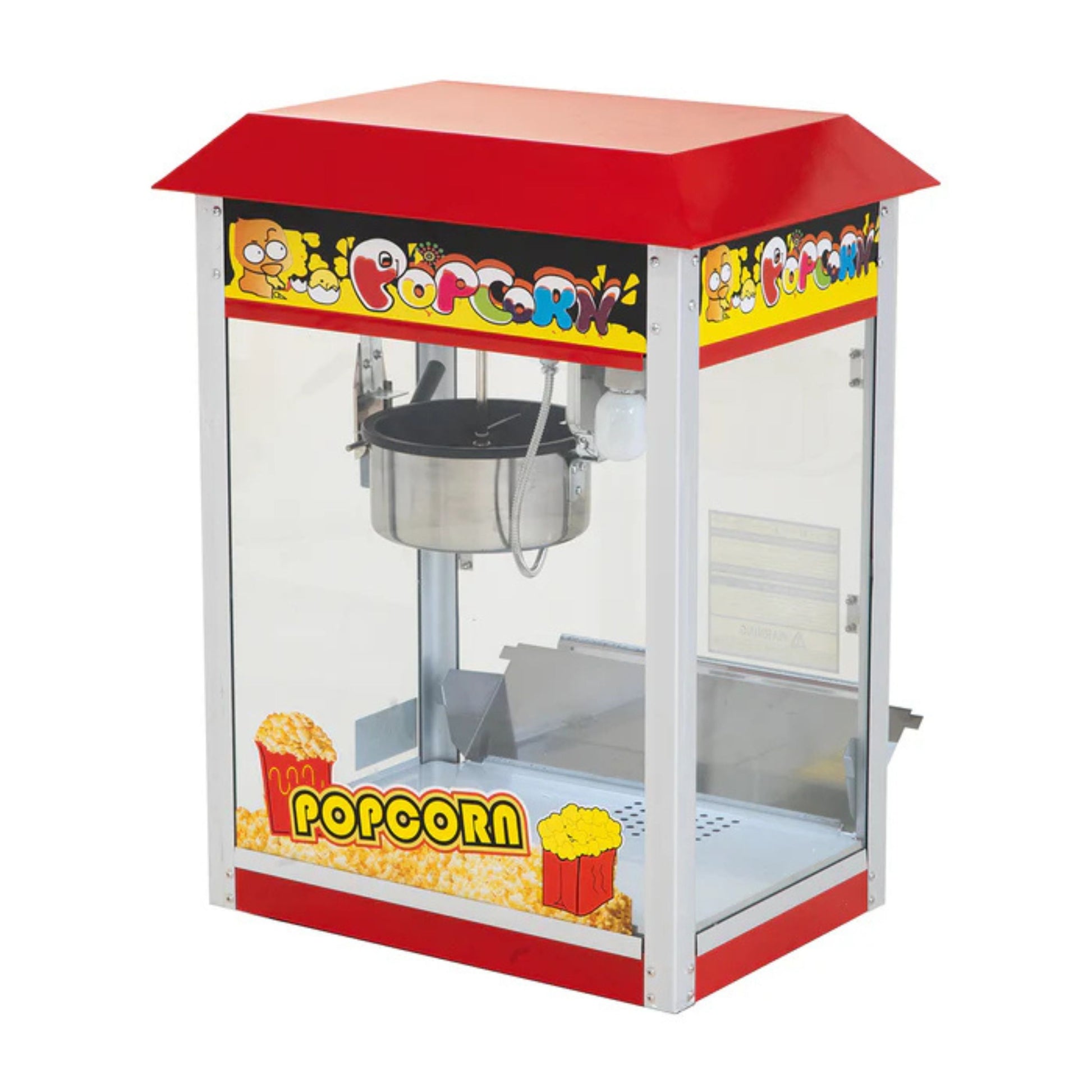 FABRICADORA DE PALOMITAS ELÉCTRICA CON CARRO