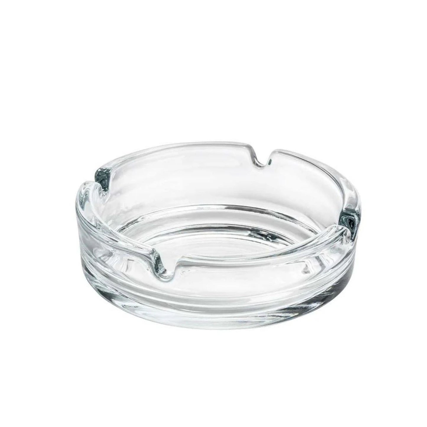 CENICERO VIDRIO, 4-1/5"(107MM) DIA, 1-3/8"(35MM) H