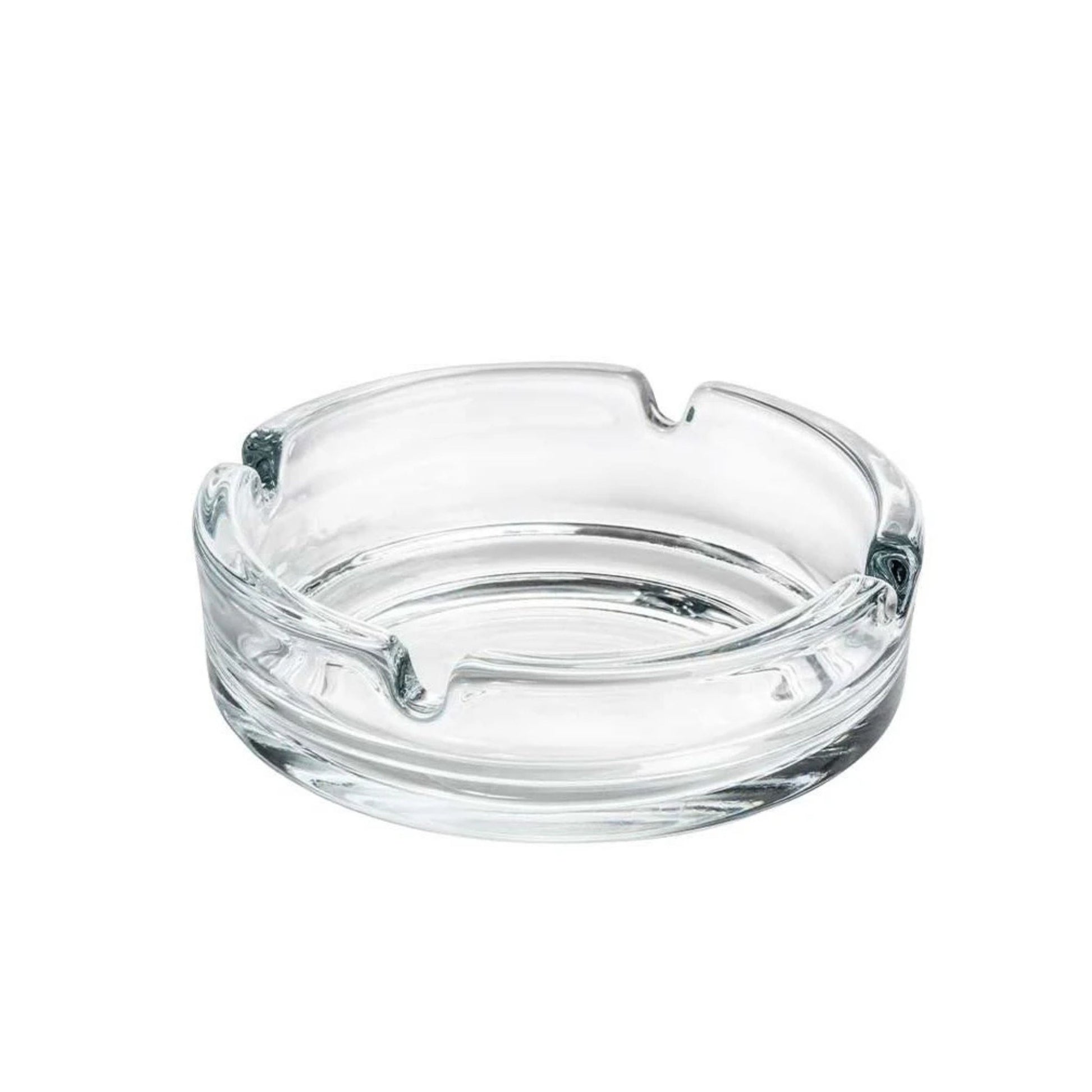 CENICERO VIDRIO, 4-1/5"(107MM) DIA, 1-3/8"(35MM) H