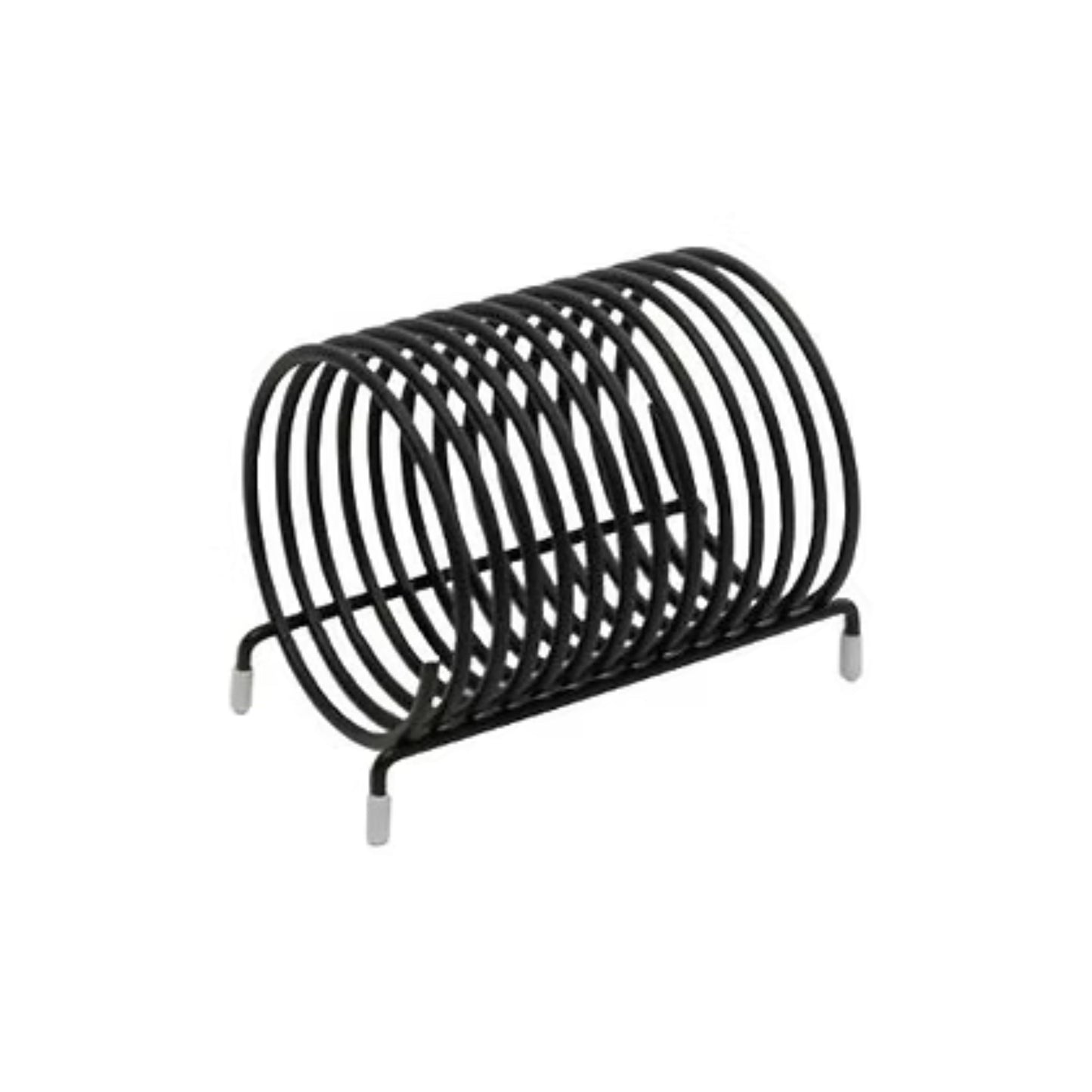 PORTA NOTAS ESPIRAL ACERO AL CARBÓN PINTADO NEGRO