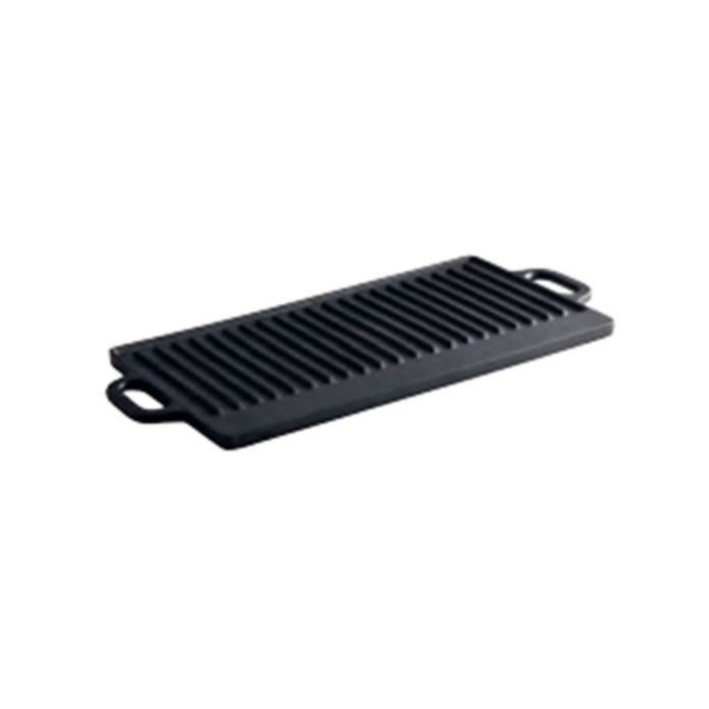 PLANCHA Y GRILL 20 X 9" (50 X 23 CM) HIERRO FUNDIDO PRE-SAZONADO