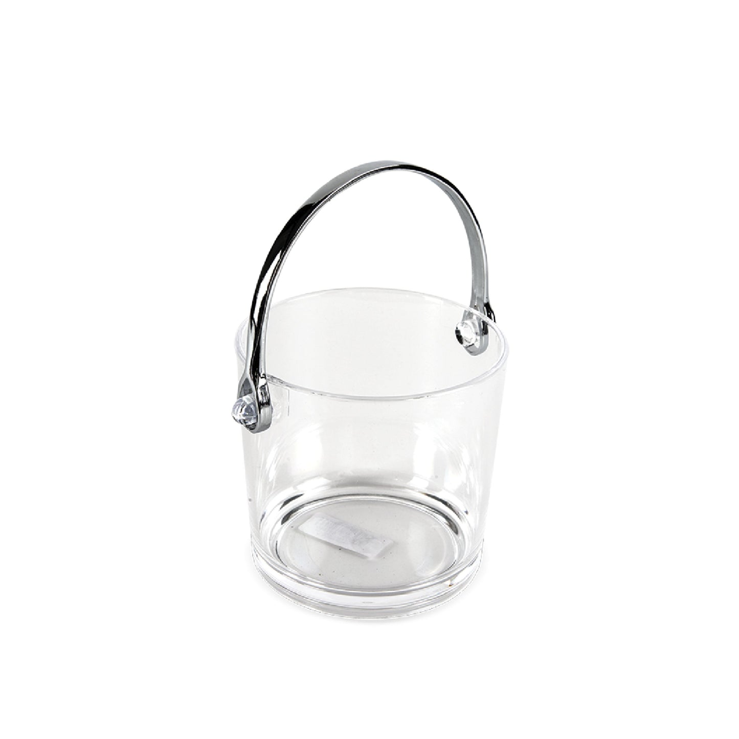 BALDE PARA HIELO TRANSPARENTE 1 LITRO