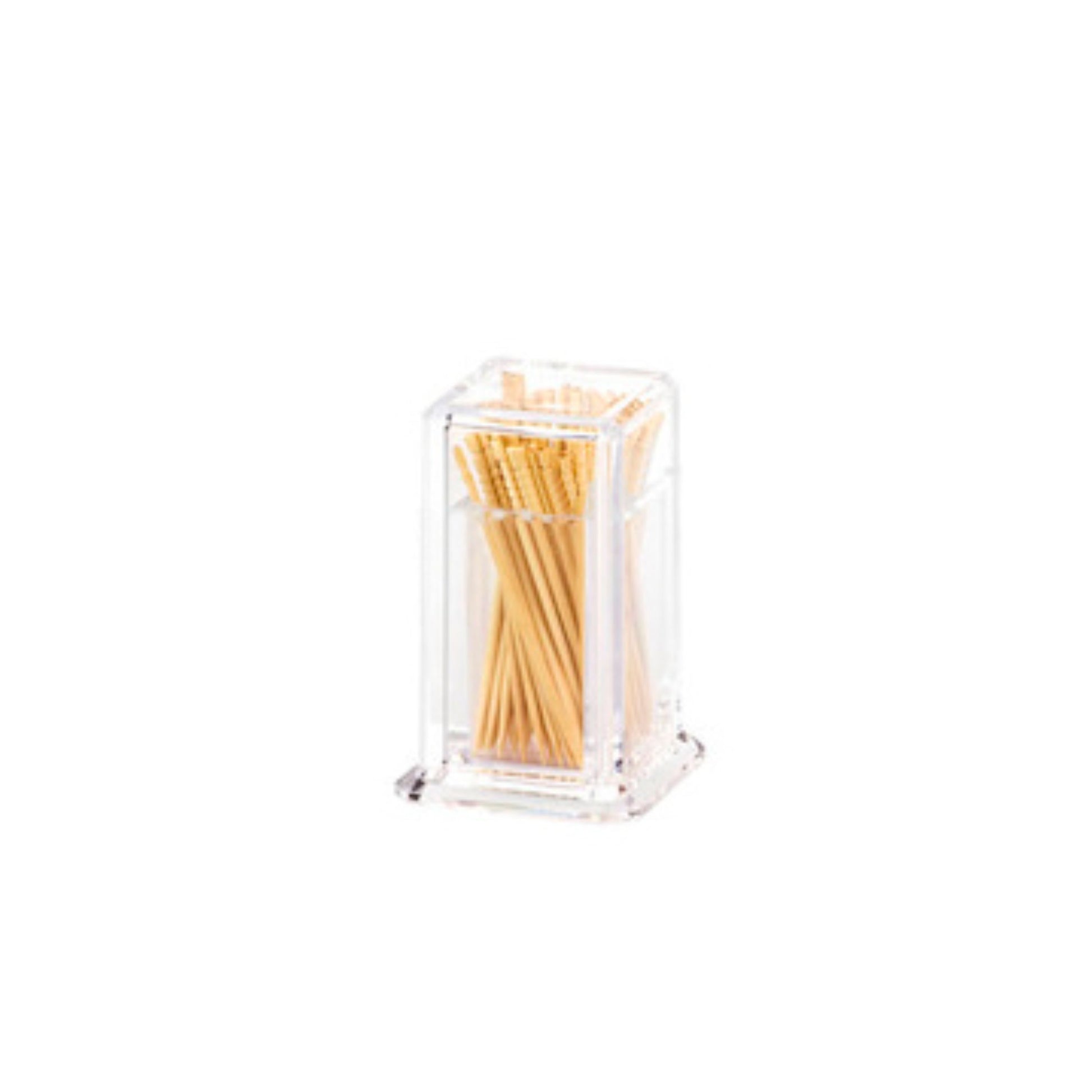 DISPENSADOR DE PALILLOS ACRÍLICO 5X8 CM, PS, 51 G